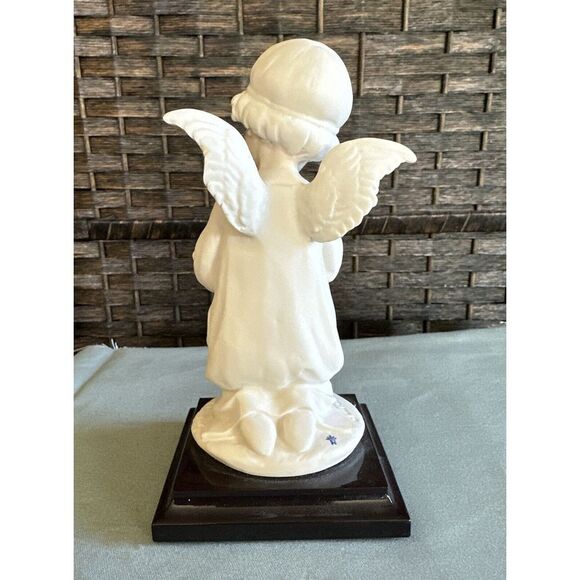 GIUSEPPE ARMANI 1983 6" KNELT LITTLE ANGEL 0621F PRAYING FIGURINE STATUE - Picture 4 of 10